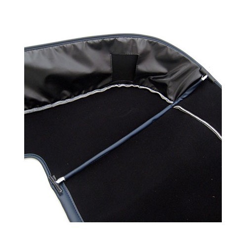  Golf 3 Tenax black vinyl plastic 3 cm bonnet cover - GK01014-3 