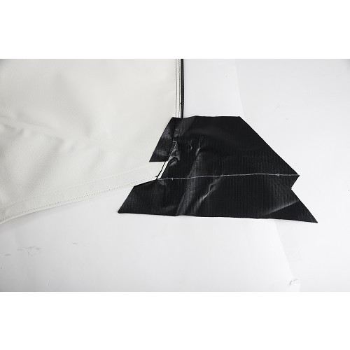  White vinyl hood for Golf 3 cabriolet - GK01202-2 