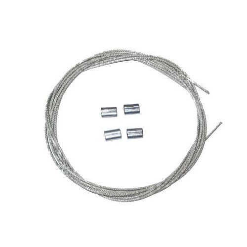     
                
                
    Câbles latéraux de tension de capote pour Golf Cabriolet - GK04000
