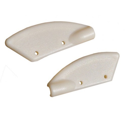  Rear left and right convertible top angle cover plates for Golf 1 Cabriolet - GK04205 