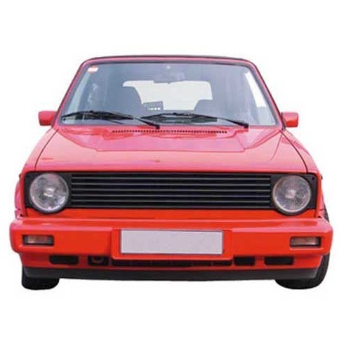  2 lights grille without acronym for Golf 1 - GK10100-1 