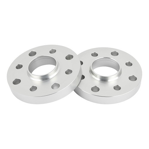 2 x 20mm double bore aluminium spreaders 4x100 / 4x108 - GL30404