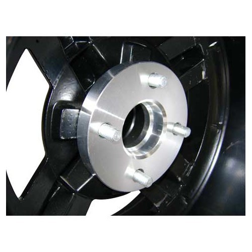 Allargatori alluminio 20 mm 5 x 112 per VW Transporter T25 + viti passanti lunghe - 2 pezzi - GL30501