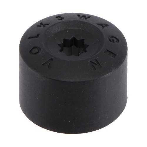  Original wheel anti-theft bolt cover in black plastic for aluminium rims - GL30660 