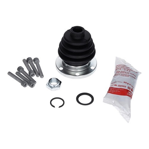  1 cardan joint gaiter kit, gearbox side for Polo 86/86C and Golf 2 - GS00212 