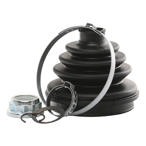     
                
                
    Kit complet de soufflet de transmission côté roue pour VW Golf 4 et New Beetle - GS00604
