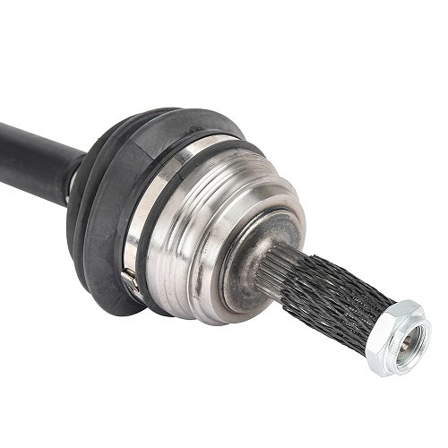 Überholte Kardanwelle vorne links für VW Golf 1 Limousine Cabriolet und Caddy in Nuss 90mm (-1983) - Fahrerseite - GS01101