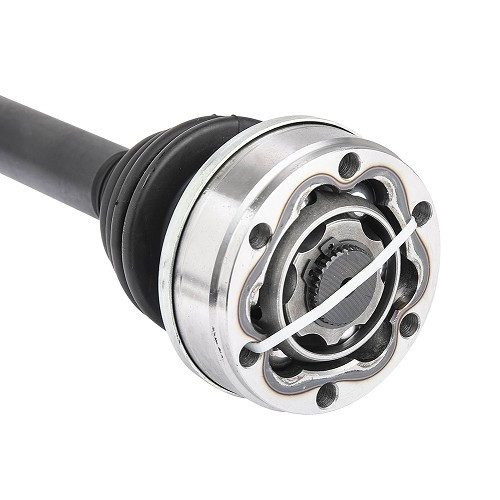 Überholte Kardanwelle vorne links für VW Golf 1 Limousine Cabriolet und Caddy in Nuss 90mm (-1983) - Fahrerseite - GS01101