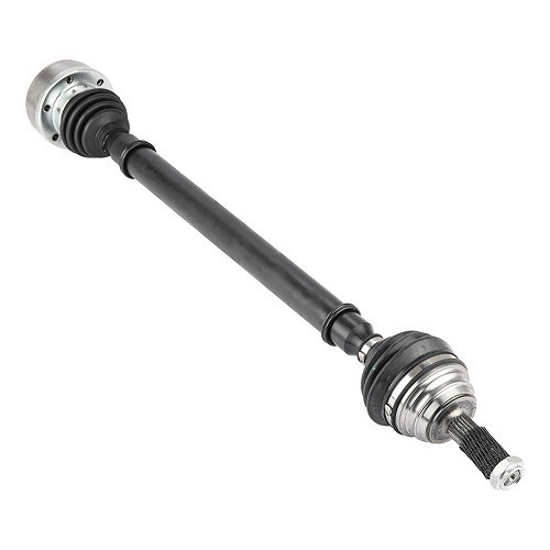  Reconditioned right front drive shaft for VW Golf 1 Berline Cabriolet and Caddy in 90mm nuts (-1983) - passenger side - GS01102 
