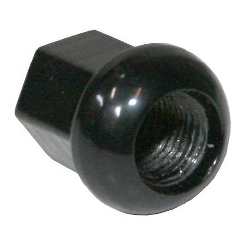  Black cap wheel nut M14 x 1.5 - 19mm - GS11650 