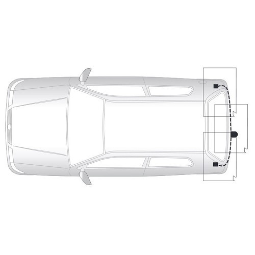 Cablaggio a 7 poli per SEAT IBIZA 6L (2001 - 2009) - GW00004