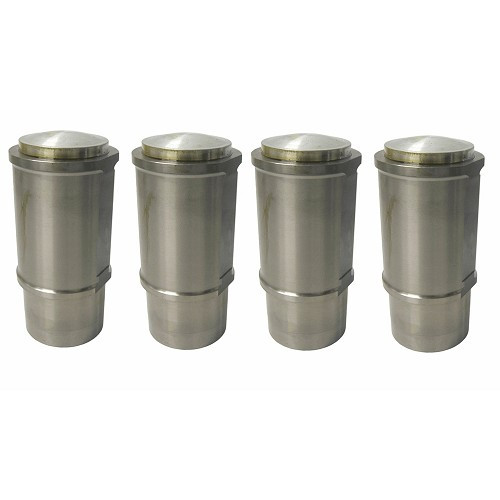  Curved piston liner set for Citroën ID 19 (03/1961-09/1965) - 78mm - ID10002 