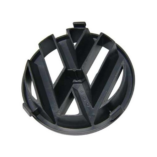  Origineel VW-embleem voor de grill 95 mm Zwart voor Transporter T4, 90 ->03 - KA01700-1 