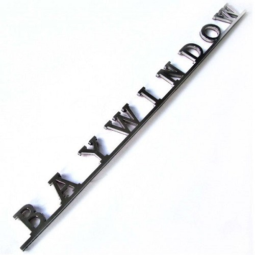  BAYWINDOW' stainless steel body badge - KA01812 