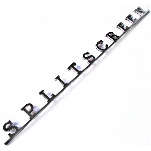  SPLITSCREEN' stainless steel body badge - KA01814 