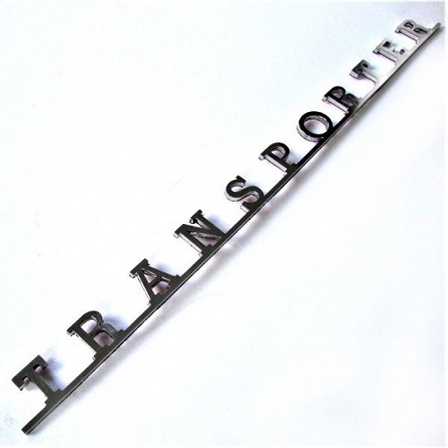  TRANSPORTER' stainless steel body badge - KA01816 