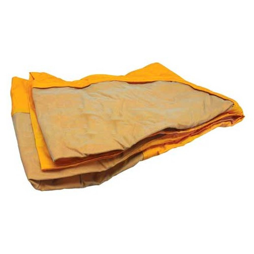     
                
                
    Headliner Yellow / Orange Westfalia for VOLKSWAGEN Transporter T25 (05/1979-04/1984) - KA08011
