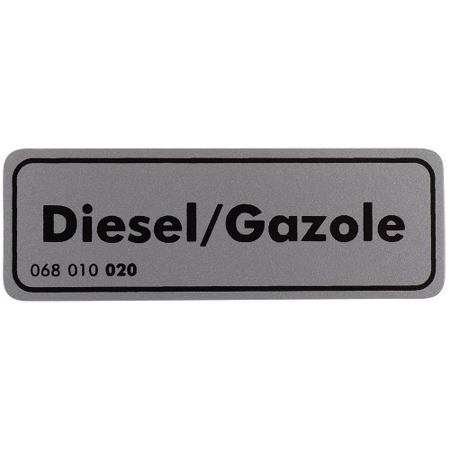     
                
                
    Autocollant Diesel pour VOLKSWAGEN Transporter T25 (05/1979-07/1992) - KA08084
