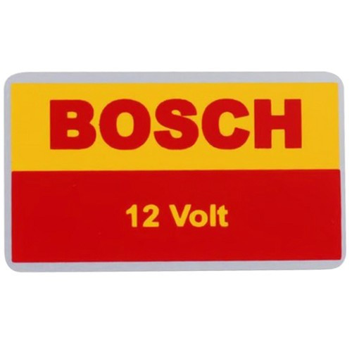     
                
                
    Autocollant BOSCH 12v - KA08086
