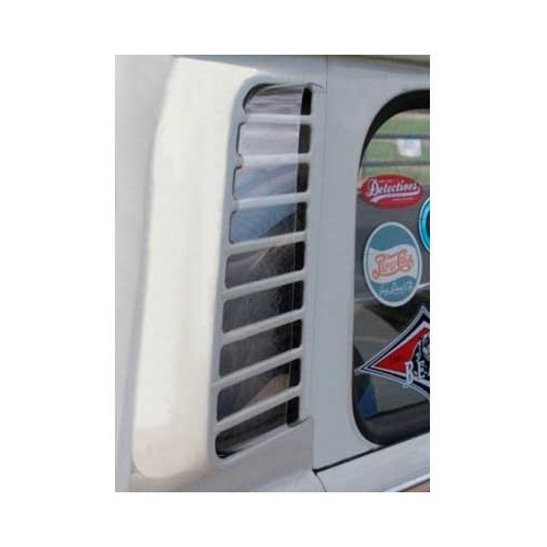  Écopes de refroidissement sur grilles de ventilation moteur pour VOLKSWAGEN Combi Bay Window (1972-1979) - KA12603-1 