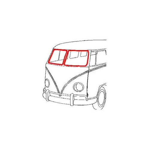     
                
                
    Guarnizioni per parabrezza per VOLKSWAGEN Combi (-1967) - KA13100P
