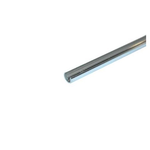  Moldura de aluminio Deluxe de cristal trasero izquierdo para Combi 68 ->79 - KA13335-1 