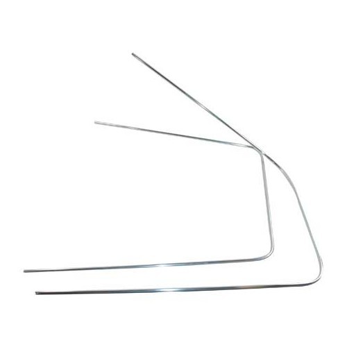 DeLuxe aluminium moulding for rear right-hand window for Combi 68 ->79 - KA13336 