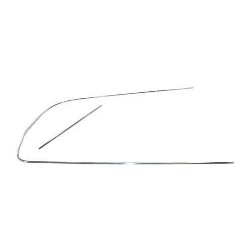 DeLuxe Aluminium Heckscheibenleiste 3/4 links für Combi 68 ->79 - KA13337