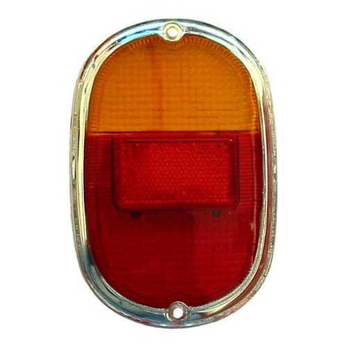  Taillight glass for VOLKSWAGEN Combi Bay Window T2A (08/1967-07/1971) - Standard quality - KA13383 