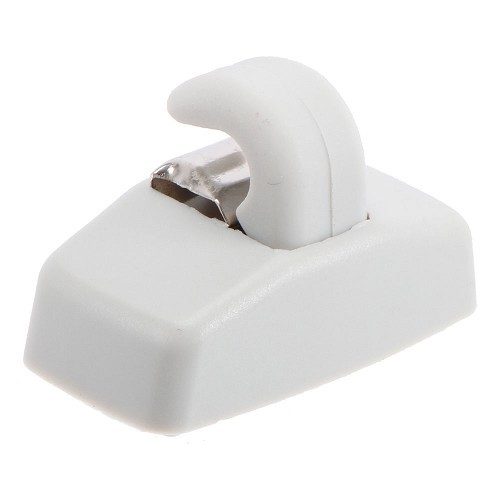 Clip per aletta parasole grigio perla per VW Transporter T5 - KA13480