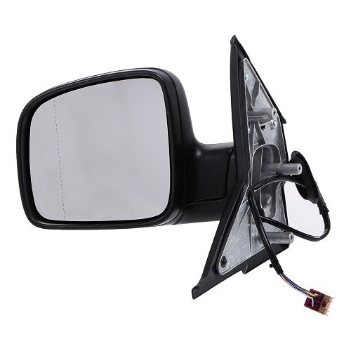  Black electric left door mirror for VW Transporter T5 from 2003 to 2009 - KA14834-1 