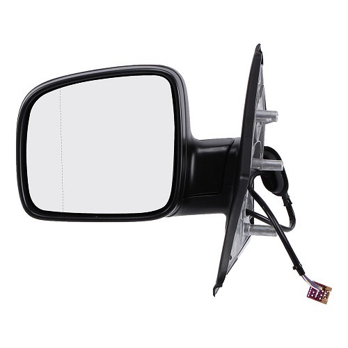  Black electric left door mirror for VW Transporter T5 from 2003 to 2009 - KA14834 