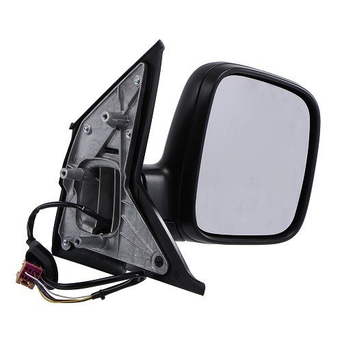  Black electric right door mirror for VW Transporter T5 from 2003 to 2009 - KA14836-1 