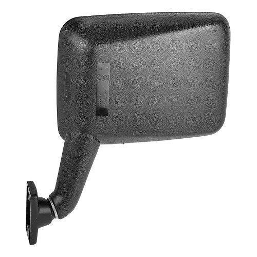 Original quality right mirror for Volkswagen Transporter (05/1979-07/1992) - flat version - KA14910