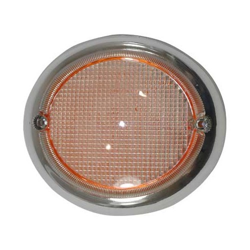     
                
                
    Orangefarbenes Blinkerglas vorne links HELLA für Combi Split 64 ->67 - KA16001H
