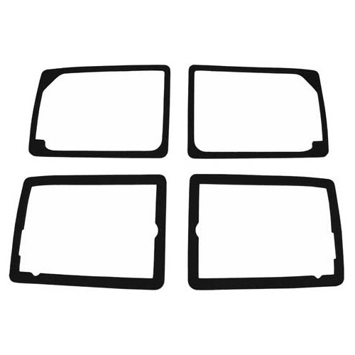  Front turn signal gaskets for Combi 73 -&gt;79 - 4 pieces - KA16015 