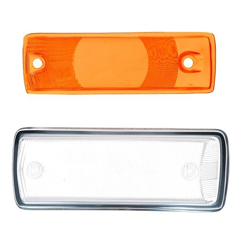  E" approved orange front left turn signal glass for VOLKSWAGEN Combi Bay Window T2A (08/1967-07/1972) - KA16028-2 