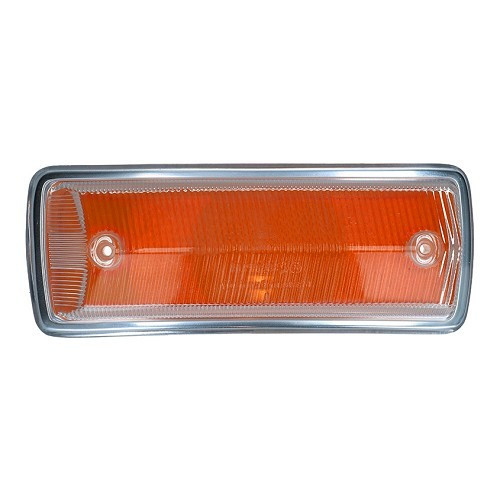 E approved orange front right turn signal glass for VOLKSWAGEN Combi Bay Window T2A (08/1967-07/1972) - KA16029