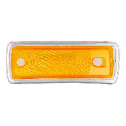     
                
                
    Orange front right turn signal glass for VOLKSWAGEN Combi Bay Window (08/1967-07/1972) - KA16030
