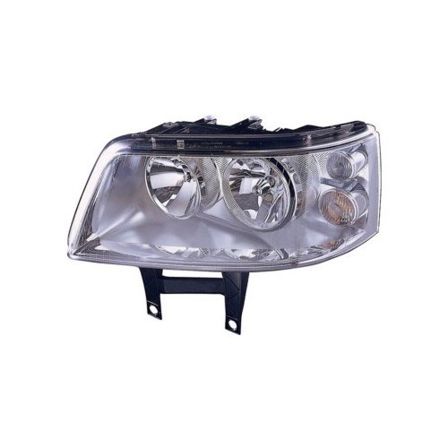  Front left H7+H1 headlamp for VW Transporter T5 from 2003 to 2009 - KA17453 