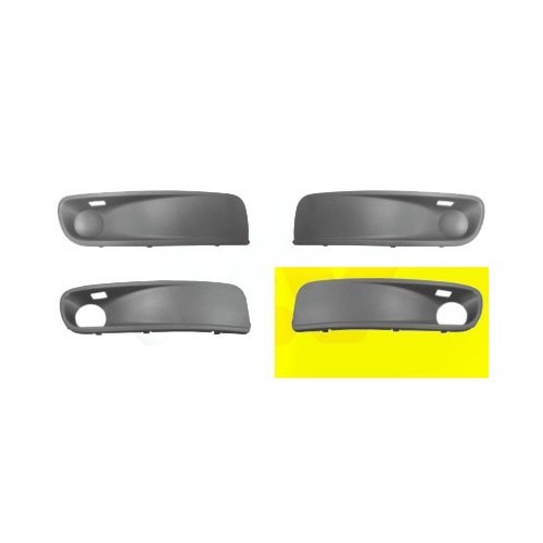     
                
                
    Glatter Grill links zum Lackieren von Stoßstangen mit Nebelscheinwerfern für VW Transporter T5 Caravelle / Multivan von 2003 bis 2009 - KA19519
