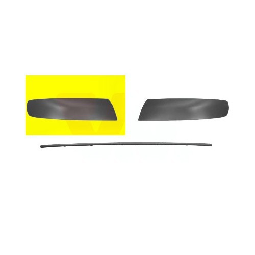  RH front bumper trim, to be painted, for VW Transporter T5 from 2003 to 2009 - KA19524 