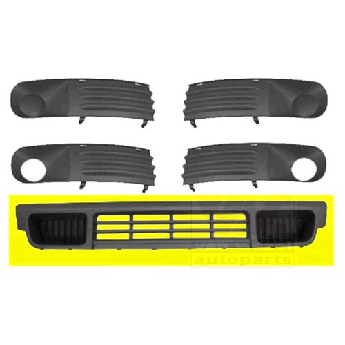     
                
                
    Lower grille, to be painted, for VW Transporter T5 bus / van from 2003 to 2009 - KA19544
