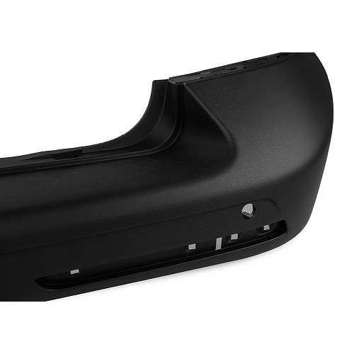 Rear bumper in dark grey/black with holes for the Parctronic system for VW Transporter T5 from 2012 to 2015 - KA19634