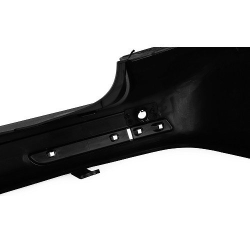 Rear bumper in dark grey/black with holes for the Parctronic system for VW Transporter T5 from 2012 to 2015 - KA19634