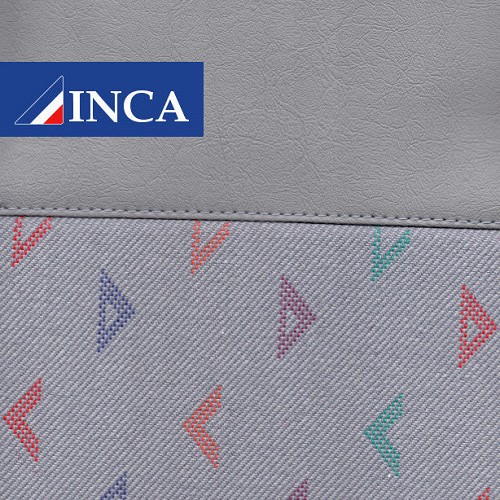 Coprisedile a 2 posti per VOLKSWAGEN Transporter T4 (1990-2003) - Vero tessuto Inca - KB00009