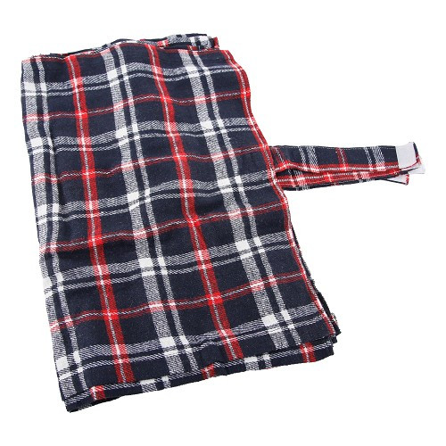 Interior curtains for VOLKSWAGEN Combi Split (-07/1967) - Gingham blue - KB00018