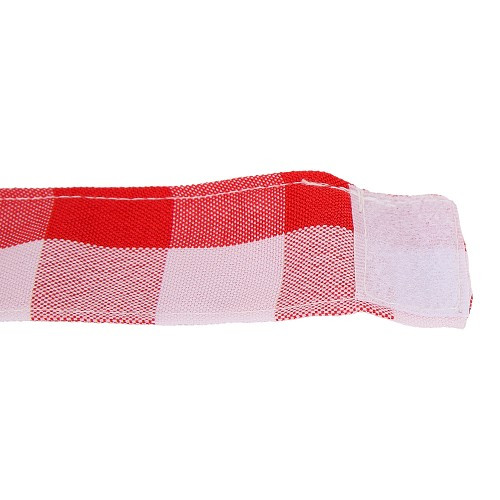 Tende interne per VOLKSWAGEN Combi Split (-07/1967) - Rosso Vichy - KB00023