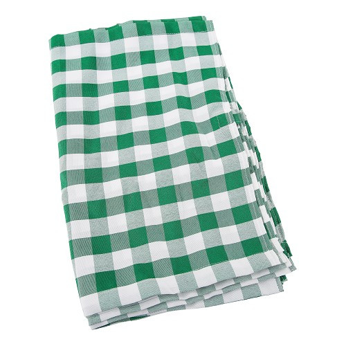 Interior curtains for VOLKSWAGEN Combi Bay Window (08/1967-07/1979) - gingham green - KB00038