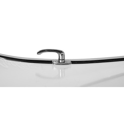 Pare-brise Safari ouvrant pop-out en INOX pour VOLKSWAGEN Combi Bay Window (08/1967-07/1979) - KB00041